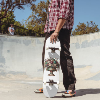 Viktorianische Bavaria-Blumenvase Skateboard