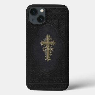 Viktorianische Bibel mit elegantem Kreuz Case-Mate iPhone Hülle