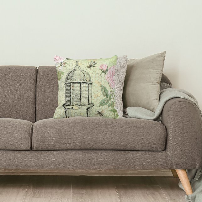 Viktorianische Bläserbeehive Kissen (Von Creator hochgeladen)