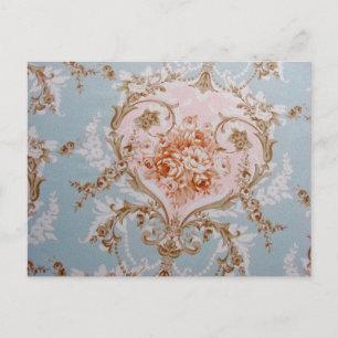 Viktorianische Blume - Postkarte / UAWG / Antoinet