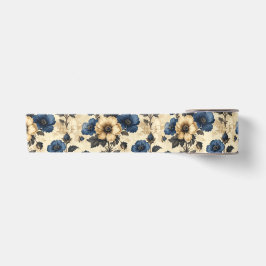 Viktorianische Blumen Geschenktasche Satinband