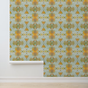 Viktorianische Blumen Kunst der alten Botanik Tapete