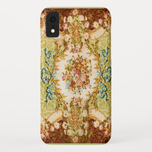 Viktorianische Blumentapeten sehen braunrosa grün Case-Mate iPhone Hülle