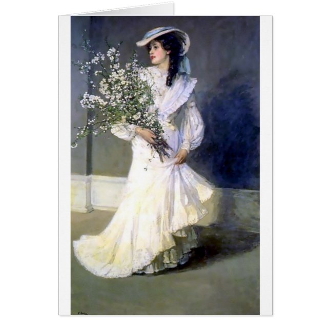 Viktorianische Brauthochzeitsmode (Vorne)