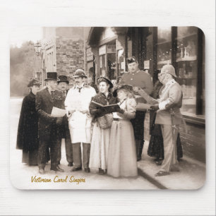 VIKTORIANISCHE CHRISTMAS CAROL SINGERS MOUSEPAD