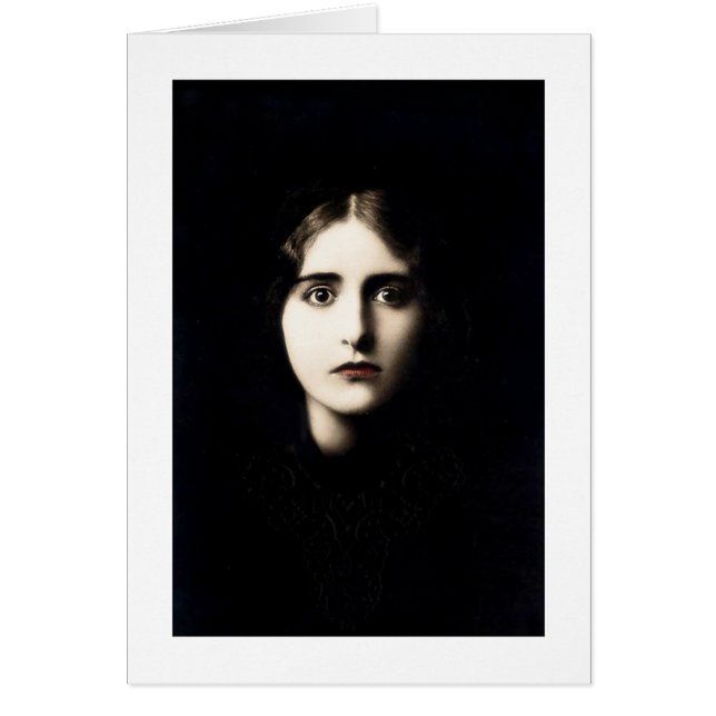 viktorianische Dame, die spukt, starr (Vorne)