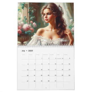 Viktorianische Damen Kalender