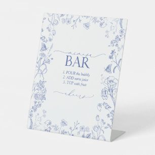 Viktorianische Dusche Mimosa Bar Sockelschild