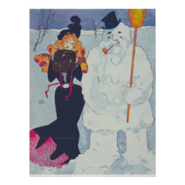 Viktorianische Elegance Poster