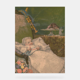 Viktorianische Eleganz: Eine Welt des Säuglings Acrylschild