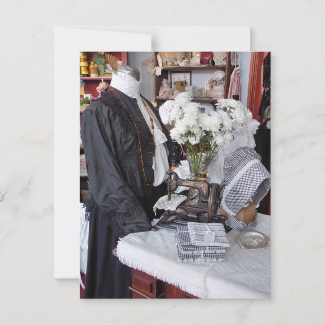 VIKTORIANISCHE ENGLAND-EINLADUNG (Vorderseite)