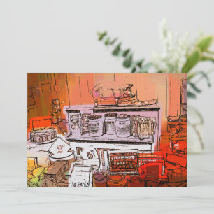 VIKTORIANISCHE ENGLAND-EINLADUNG