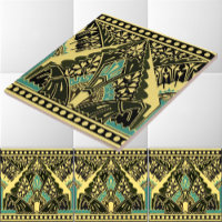 Viktorianische Era 1870 Art Nouveau Frieze Pattern