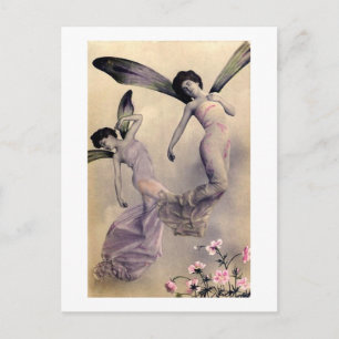 Viktorianische Fairies Postkarte