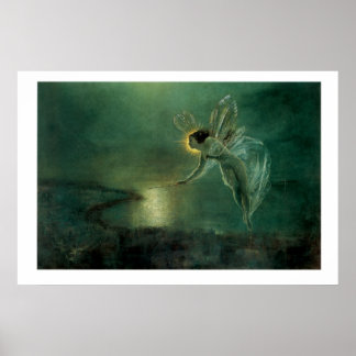 Viktorianische Fantasy Fairy Painting Art Print 36 Poster