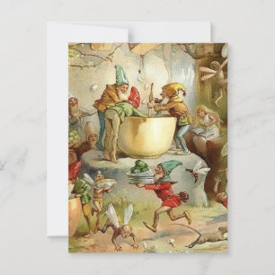 „Viktorianische Feen“ von E S Hardy Postkarte
