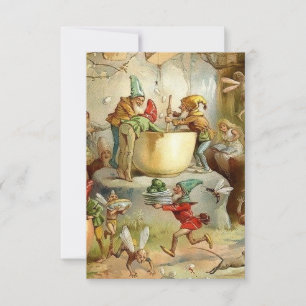 „Viktorianische Feen“ von E S Hardy RSVP Karte