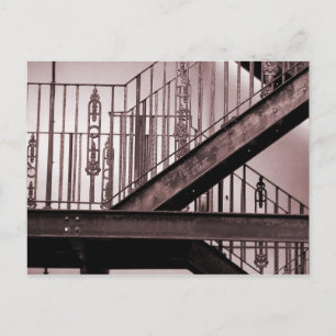 Viktorianische Feuerentfernung Postkarte