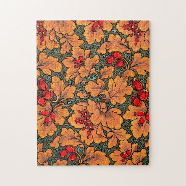 Viktorianische Flora und Fauna Art Puzzle (Vertikal)
