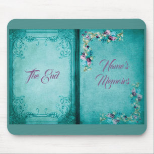 Viktorianische florale Rose elegantes, offenes Buc Mousepad