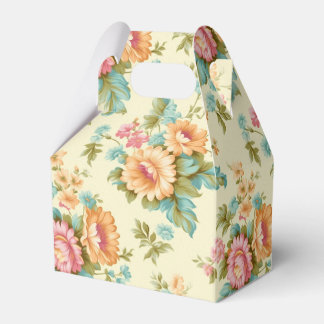 Viktorianische französische Landhaus Vintage Blume Geschenkschachtel