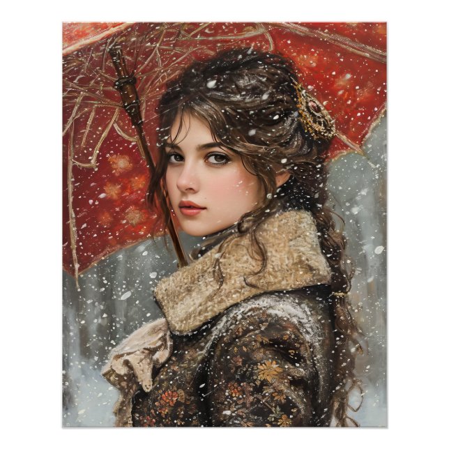 Viktorianische Frau Poster (Vorderseite)