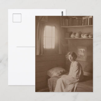 Viktorianische Frauen-Postkarte Postkarte