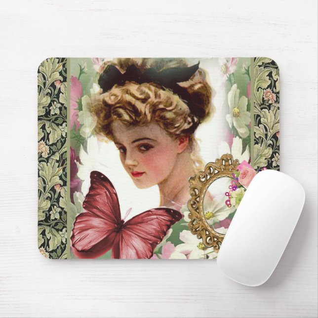 Viktorianische Frauenmäuse Pad! Mousepad (Mit Mouse)