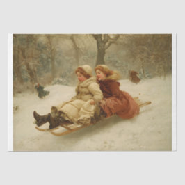 Viktorianische Führung Seidenpapier