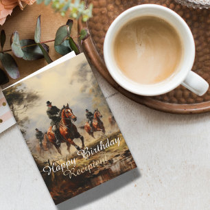 Viktorianische Geburtstagskarte, Zunge in der Wang Ankündigung