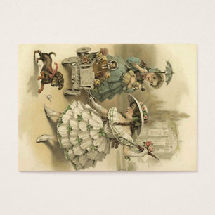 Viktorianische Geschenketags ~ Reisende Besucher