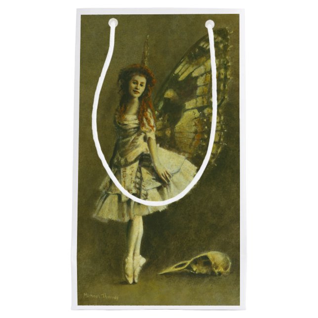 Viktorianische Gothic Fairy-Geschenktasche Kleine Geschenktüte (Vorderseite)