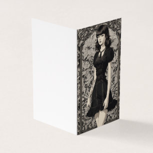 Viktorianische gotische LBD Kleine schwarze Kleide