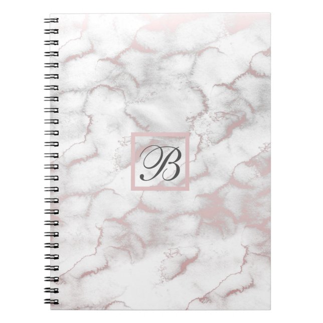 Viktorianische Gotische Romantik Schädelflügel & W Notizblock (Vorderseite)