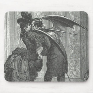 Viktorianische/gotische Winged Mousepad