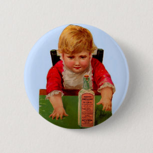 Viktorianische Handelskarte: Scott's Emulsion Cast Button