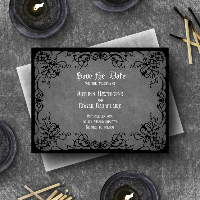 Viktorianische Hochzeit Save The Date (Von Creator hochgeladen)