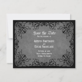 Viktorianische Hochzeit Save The Date