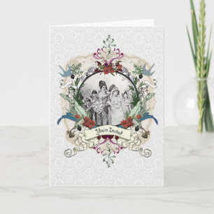 Viktorianische Hochzeits-Einladung Einladung