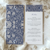 Viktorianische Hochzeitskarte für Blaue Creme