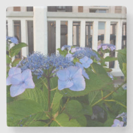 Viktorianische Hydrangea und Porch - Martha's Vine Steinuntersetzer