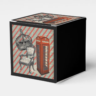 viktorianische Jubiläumkrone London des Geschenkschachtel