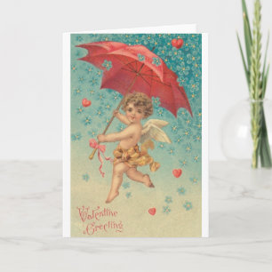 Viktorianische Karte Amorvalentines Tages
