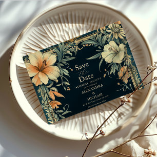 Viktorianische Königliche Hochzeit Save The Date