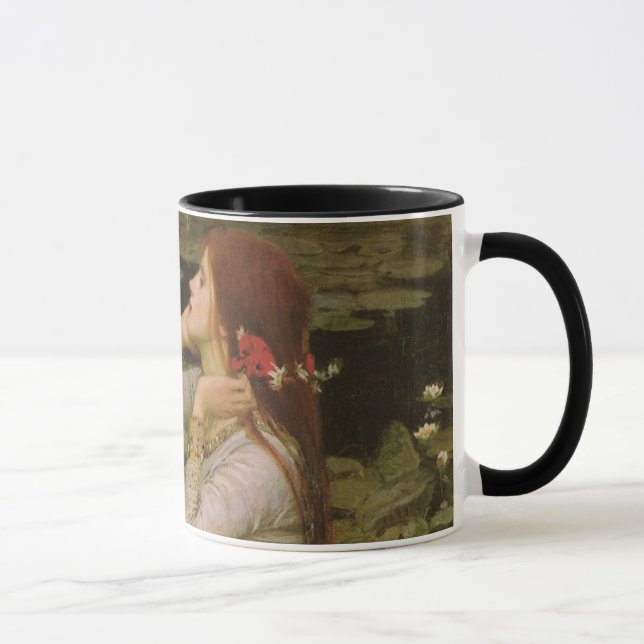 Viktorianische Kunst, Ophelia am Teich des Wasserh Tasse (Rechts)