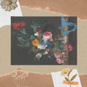 Viktorianische Lady Umbrella Decoupage Tissue Seidenpapier