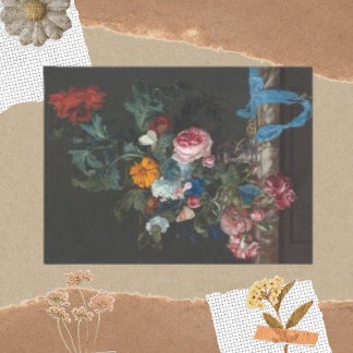 Viktorianische Lady Umbrella Decoupage Tissue Seidenpapier