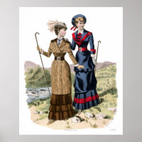 Viktorianische Lady Wikers - altmodisches Trekking