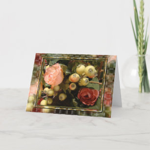 Viktorianische leere Karte