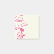 Viktorianische Lesebuch Gedanken Post-it Notes